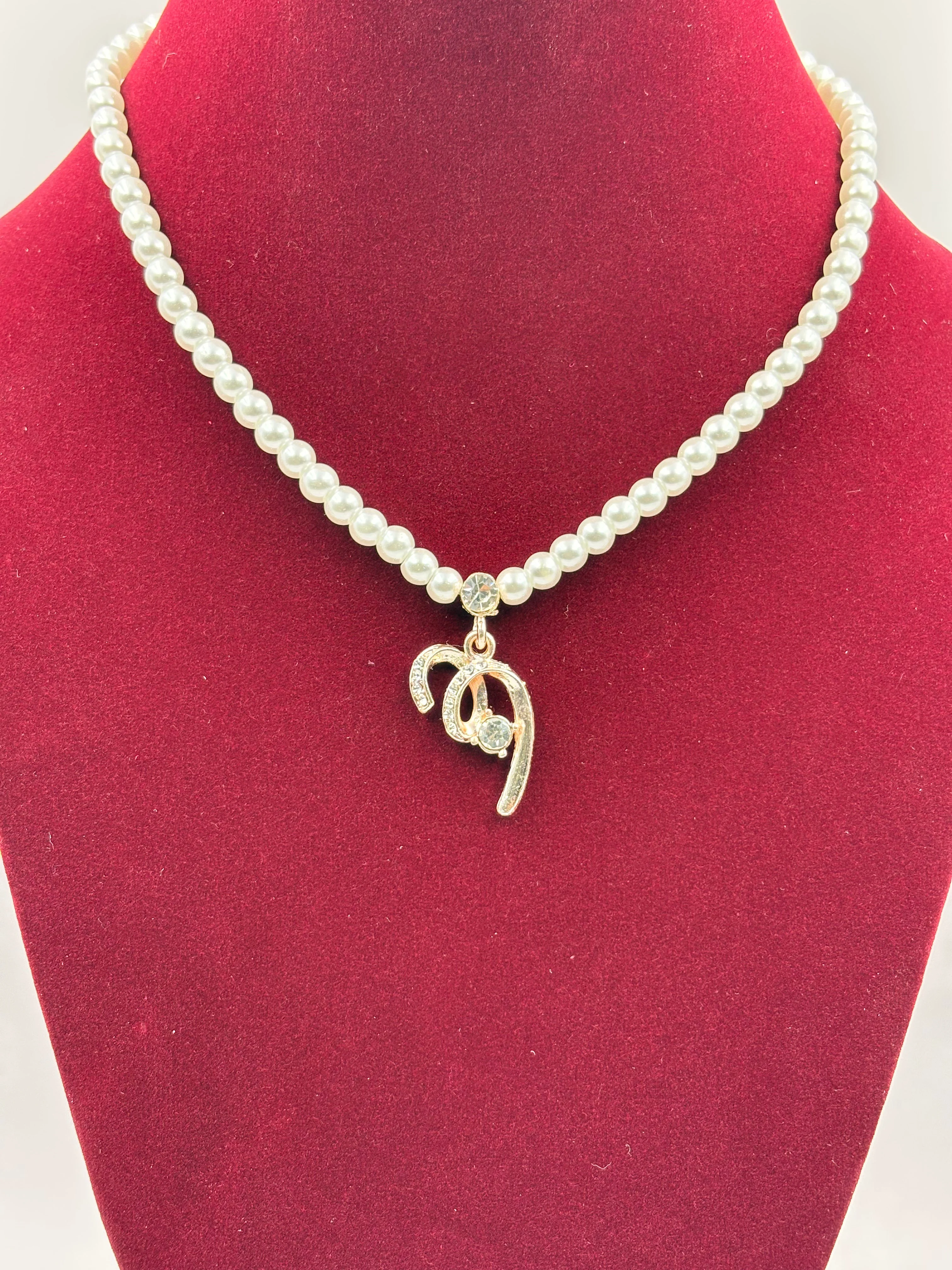 Elegant Pearl Pendant Necklace (Rose Gold Finish) – Fashion Jewellery - image 2