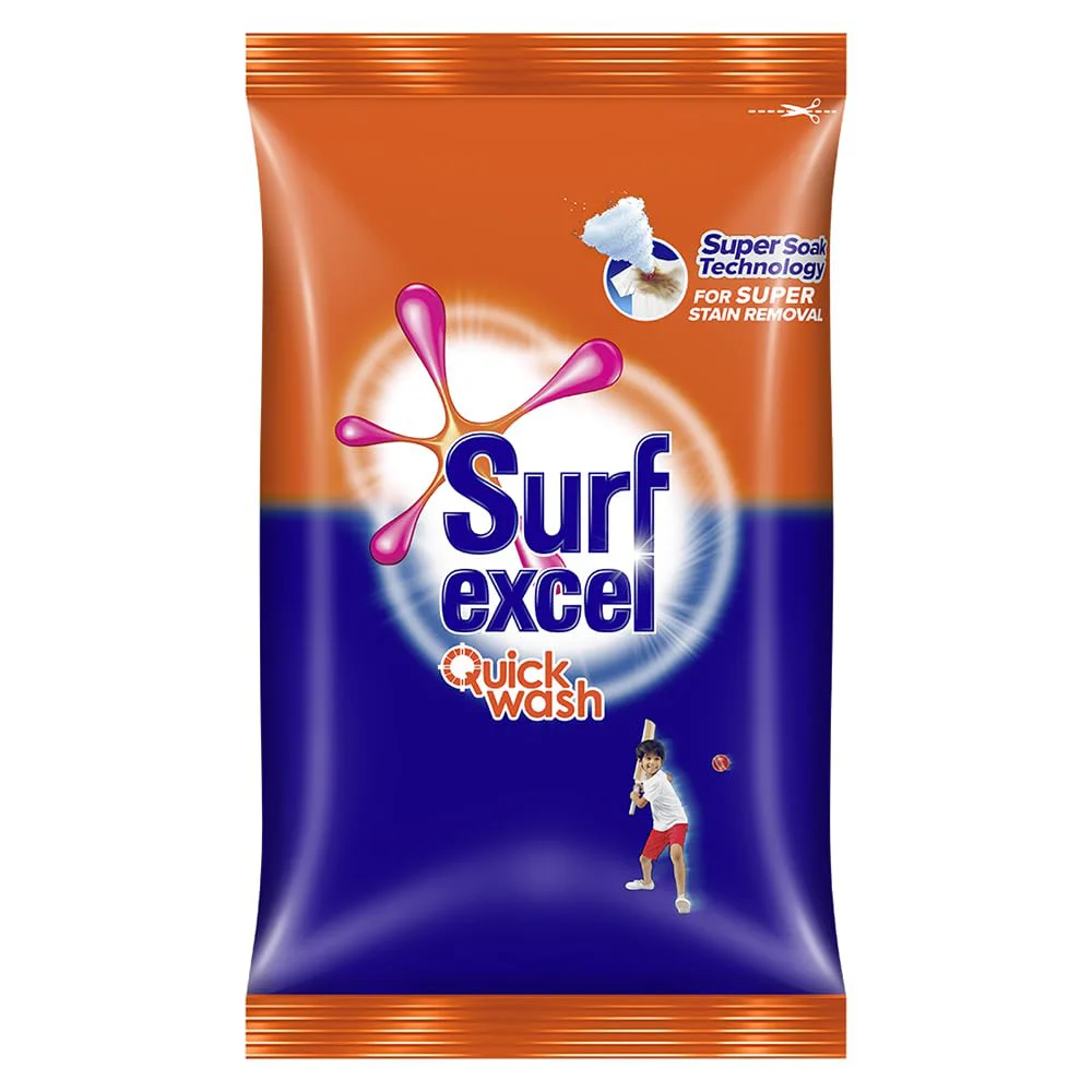 Surf Excel Quick Wash Detergent Powder, 10 kg